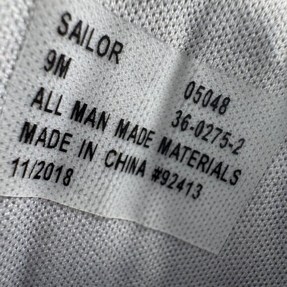 Comfort View Silver Lace-Up Sneaker Pink Floral Embroidery Size 9M - Picture 4 of 8